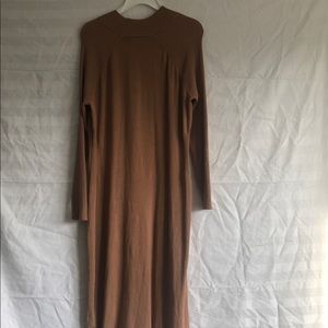 Caramel Sweater Dress
